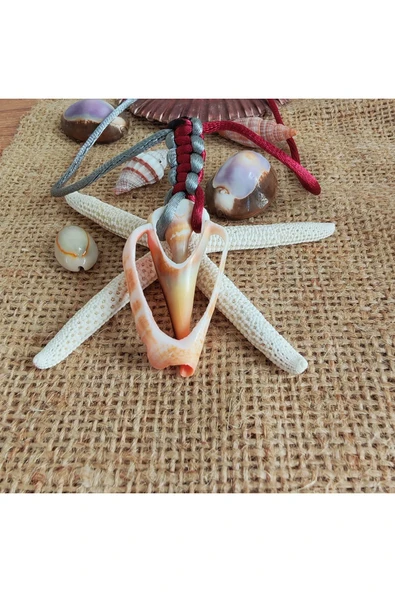 Deniz Kabuğu Kolye - 12446 - 2