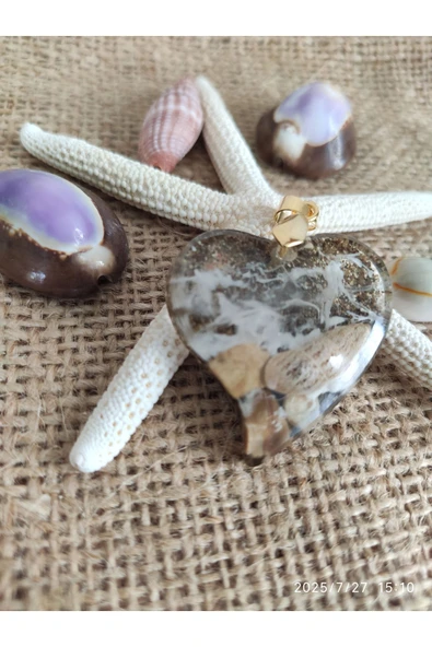 Epoksi Kolye Ucu - 12415 - 2