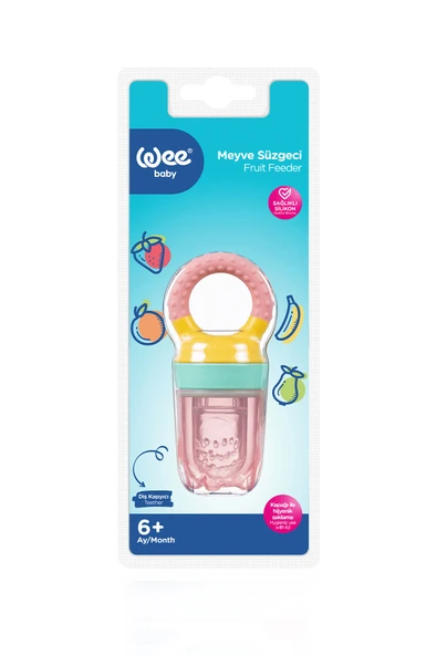 WEE BABY Meyve Süzgeci Pembe - 4
