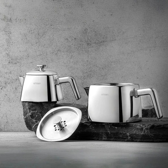 Emsan Tea Time Çaydanlık Takımı Small 0,7 Lt - 1,5 Lt - 4