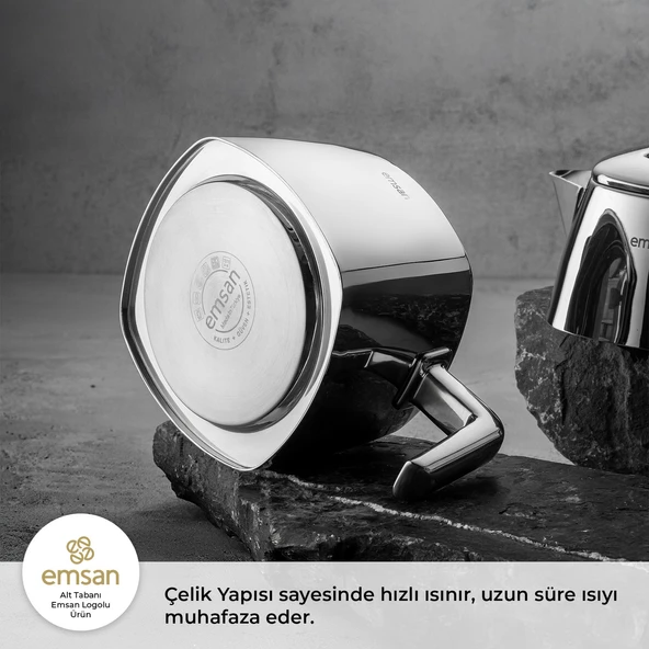 Emsan Tea Time Çaydanlık Takımı Small 0,7 Lt - 1,5 Lt - 3