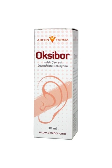 ABFEN FARMA Oksibor Kulak Damlası 30 Ml