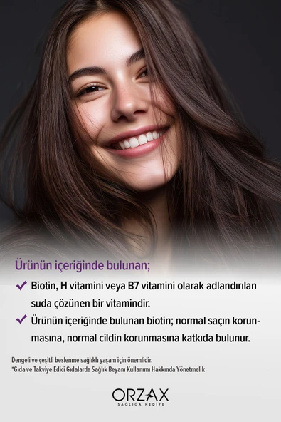 OCEAN Biotin 5000 Mcg 60 Kapsül - Resim 4
