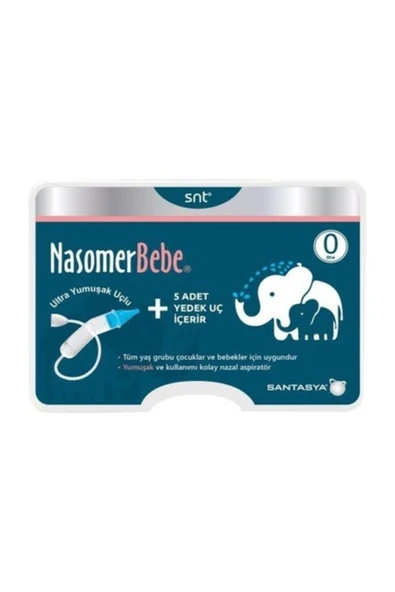 NAZAL Nasomer Bebe Aspiratör 5adet Yedek Uç Içerir