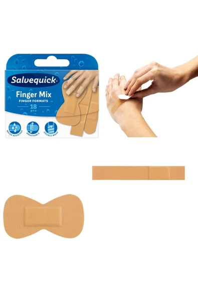 SALVELOX Finger Mix Yara Bandı 18 Li