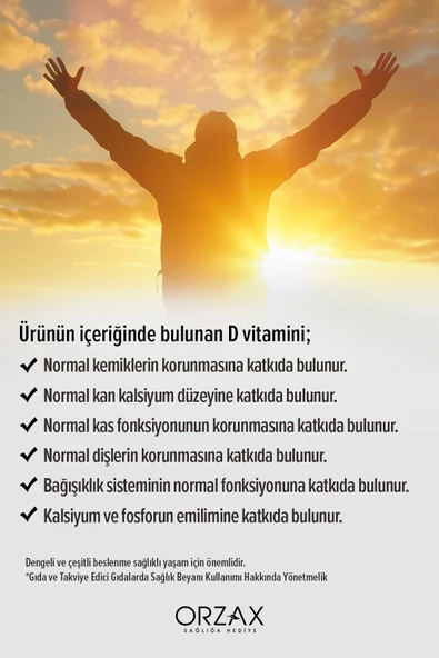 OCEAN Vitamin D3 1000IU 20ml Sprey - Resim 4