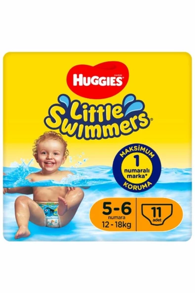 HUGGİES Littte Swimmers Mayo Bebek Bezi 12-18 Kg 11'li