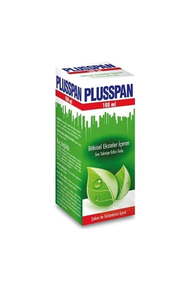 LEDAPHARMA Plusspan Bitkisel Takviye Edici Şurup 100 ml : 10-2027 - 1