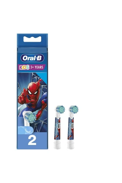 ORAL-B Stages Çocuklar Için Diş Fırçası Yedek Başlığı Spiderman 2 Li ürün görseli