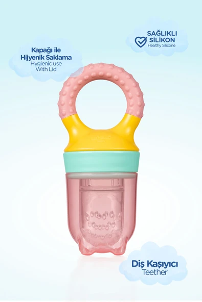 WEE BABY Meyve Süzgeci Pembe - 3