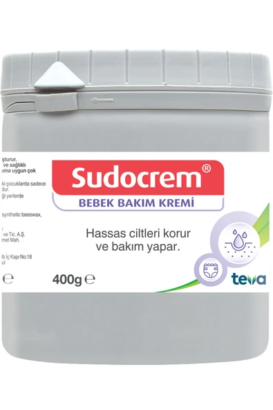 SUDOCREM Bebek Bakım Kremi 400 gr