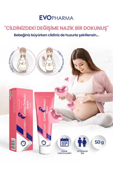 EVO CREAM Mother Care Çatlak Önleyici Krem | 50 G - 4
