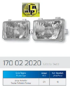 SERÇE REFLEKTÖR   (20) - AYGERSAN-170022020 ürün görseli 1