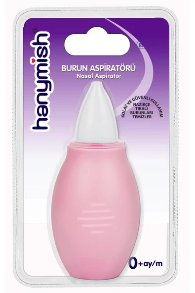 HANYMİSH Burun Aspiratörü Pembe - 4