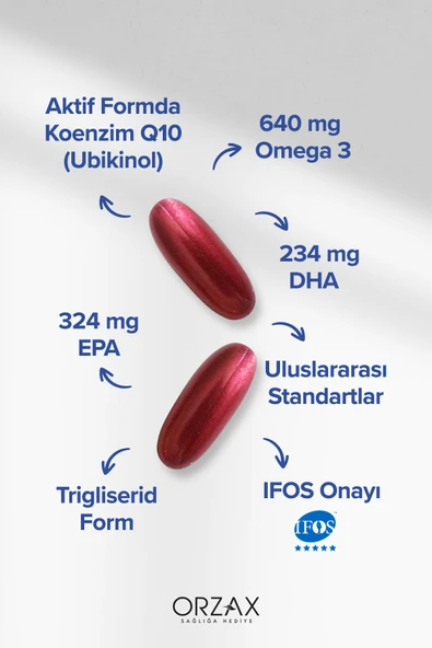 OCEAN Omega 3 QH 30 Yumusak Kapsul - Resim 3