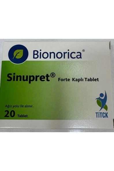 BİONORİCA Sinupret 20 Tablet - Resim 2