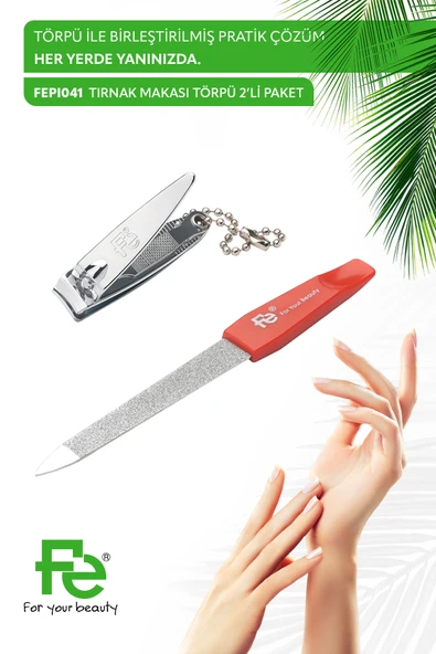FE Tırnak Makası Törpü 2'li Ekonomik Paket