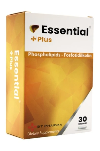 BTPHARMA Essential Plus Fosfotidilkolin ve Bitki Ekstreleri İçeren Kapsül Takviye Edici Gıda