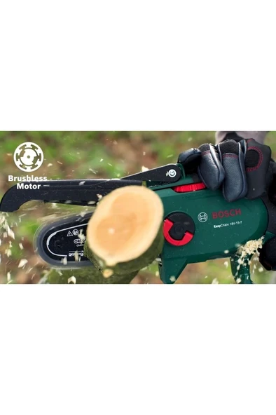 Bosch EasyChain 18V-15-7 Şarjlı Zincirli Budama Makinası 18 Volt - Resim 3
