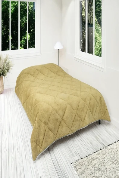 WELSOFT YORGAN TEK KİŞİLİK 155*220 YORGAN-Yeşil