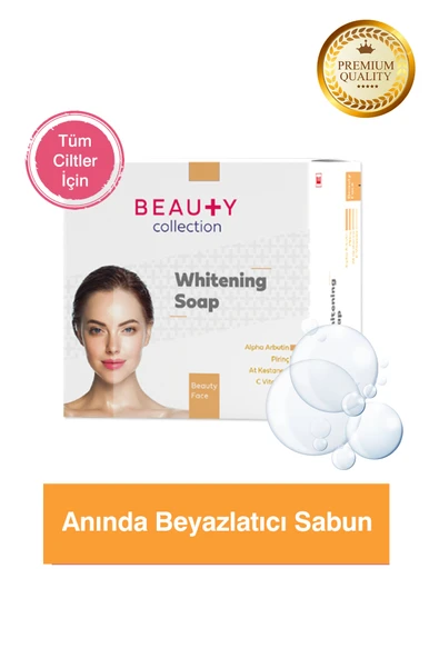 BEAUTY COLLECTİON Kararan Diz Dirsek Koltukaltı Ve Özel Bölgeler Için Beyazlatıcı Aydınlatıcı Sabun ürün görseli