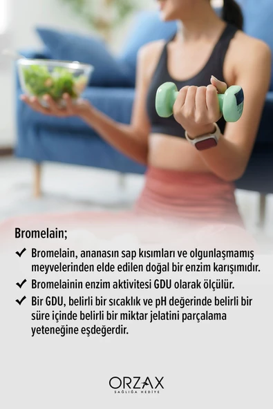 OCEAN Bromelain 500 Mg 30 Kapsül - 4