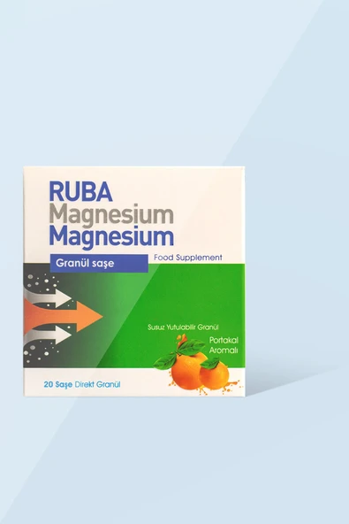 RUBA Magnezyum +b6 Vitamin - Resim 2