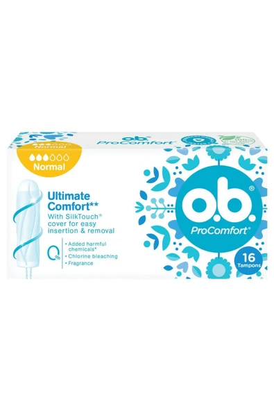 O.B. O.b Procomfort Ultimate Normal Tampon 16 Adet