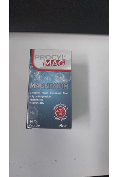 PROCYL MAG MAGNESİUM 60 CAPSULE(KAPSÜL)