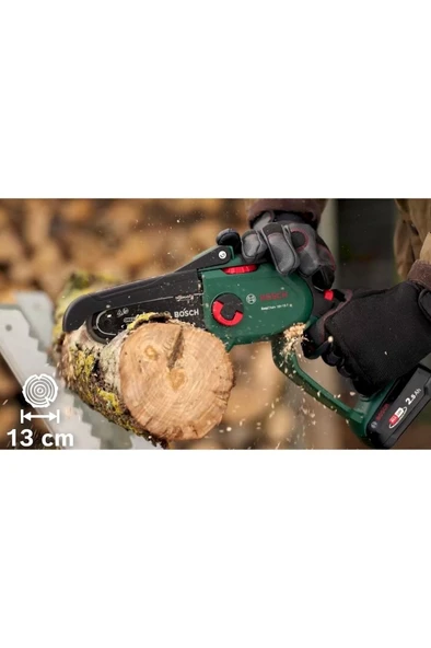Bosch EasyChain 18V-15-7 Şarjlı Zincirli Budama Makinası 18 Volt - Resim 8