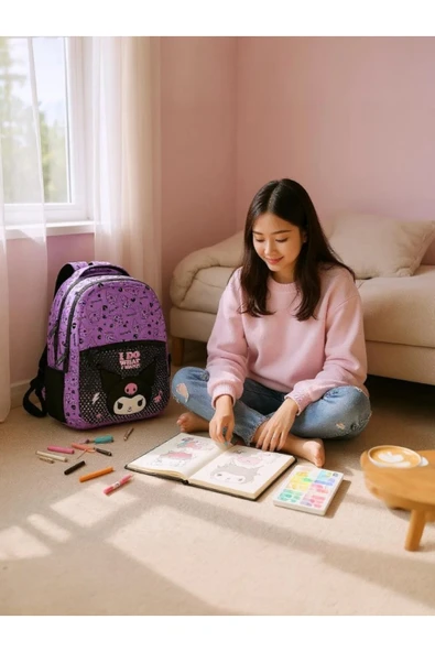 kuromi DreamBag Okul Çantası 3164 - 4