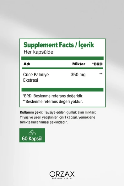 OCEAN Saw Palmetto 60 Kapsül - 2