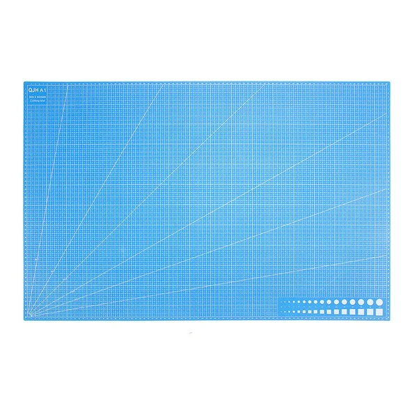 A1 Kesme Matı Patchwork - Cutting Mat - Kesim Altlığı - Kesim Tablası - 90*60cm - Mavi - 2