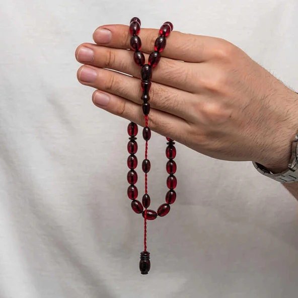 Supertrend Sıkma Kehribar Tesbih ürün görseli 1