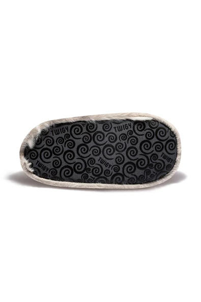 TWIGY TW SİSİ GRİ KADIN HAYVANLI PANDUF 36/41 - 4