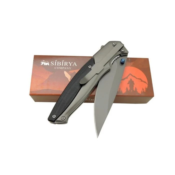 Sibirya Galaksi Hunter Knife Black - Resim 2