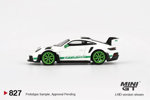Mini GT Porsche 911 (992) GT3 RS Tribute to Carrera RS Package 827 BL - Resim 4