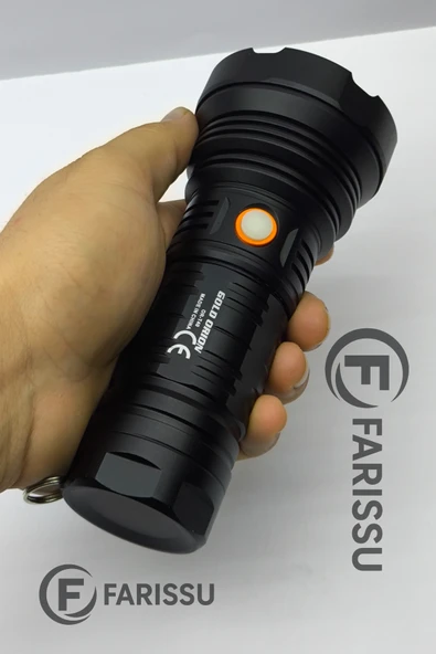 OR-T40 100W 5000 Lümen Şarj Edilebilir LED El Feneri - Yüksek Performans ve Uzun Çalışma Süresi - 3