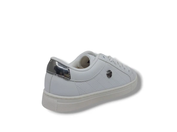 Kadın Beyaz Günlük Kullanım Spor Ayakkabı - Resim 4