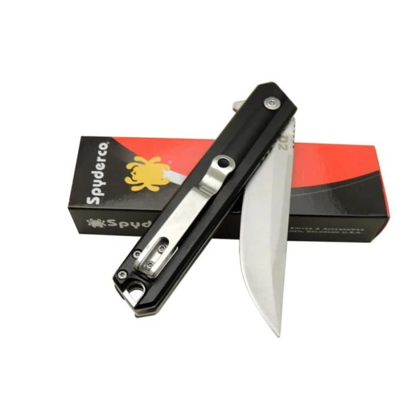 Spyderco Rubicon Çakı Black - Resim 2