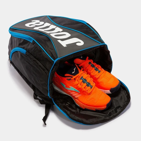 Joma Ayakkabı Bölmeli Sırt Çantası Siyah - Mavi - 6