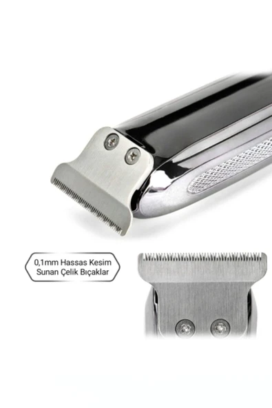 G Power Şarjlı Traş Makinesi Sakal Ense Vucüt Kılı Tıraş Makinası - Resim 3