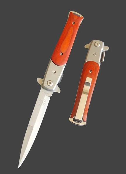 Swat Stil Çakı Kahverengi - Resim 2