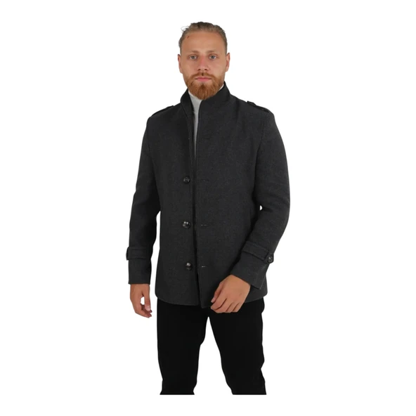 Erkek Dik Yaka Kaban 71148 - 2