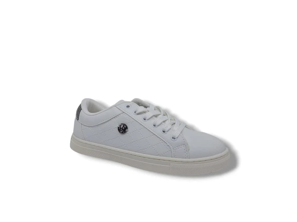 Kadın Beyaz Günlük Kullanım Spor Ayakkabı - Resim 2