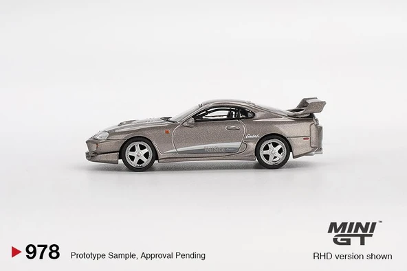 Mini GT Toyota Supra VeilSide Combat V-II Combat Grey 978 BL - 4