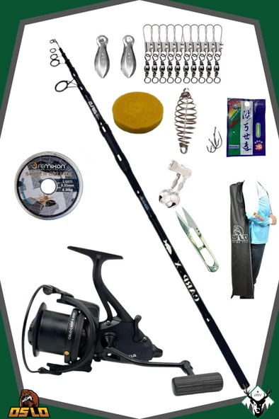 Oslo Carp-x 8000 Oslo Carp-x 390cm 3,5LBS Sazan Olta Seti ürün görseli