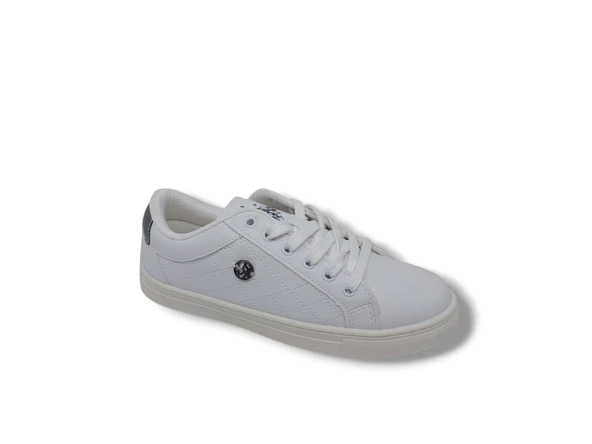 Kadın Beyaz Günlük Kullanım Spor Ayakkabı - Resim 5