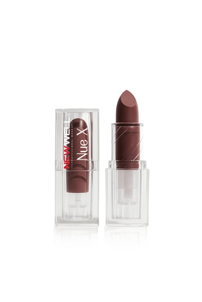 Nue X Silkly Matte Lipstick Plum Brown 05 - 6