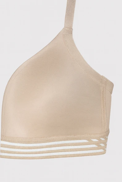 Sütlü Kahve Barbara Balensiz Sütyen - Resim 3